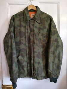 Genuine Vintage American Made Duckhunter 1960s KAMO Jacket, Reversible Orange XL