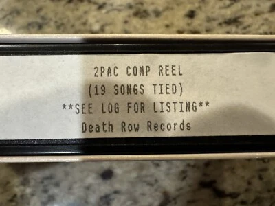 2PAC 19 Song Compilation Promo Death Row Records VHS 1990s Hip Hop - Image 1 of 4