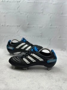 Botines de fútbol Adidas Predator para hombre muy raros negros talla 40 EE. UU. 7 2010 - Imagen 1 de 24
