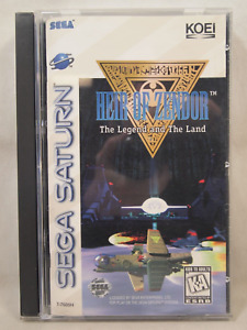 Heir Of Zendor The Legend And The Land (Sega Saturn) Complete in Box CIB