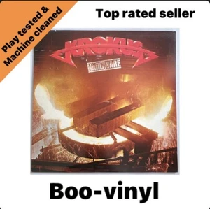 KROKUS - Hardware Vinyl LP 1981 Ariola : ARL 5064 First Press EX / EX Condition - Picture 1 of 6