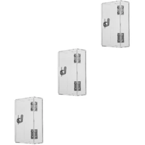 3 Count Boîte De Rangement Pour Téléphone Portable Étudiant Personnel Prison - Photo 1/12