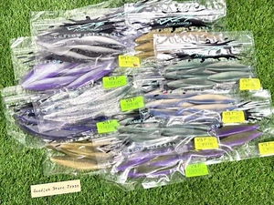 DRT Custom Soft Baits VTS 7" 5 pc Pack Please choose a color Fishing BASS F/S - Picture 1 of 80