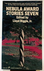 Nebula Award Stories Seven - Harrow Paperback 1st PRINT 1973 - Imagen 1 de 3