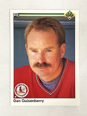 1990 Upper Deck Baseball Card #659 Dan Quisenberry St. Louis Cardinals - Image 1 of 2