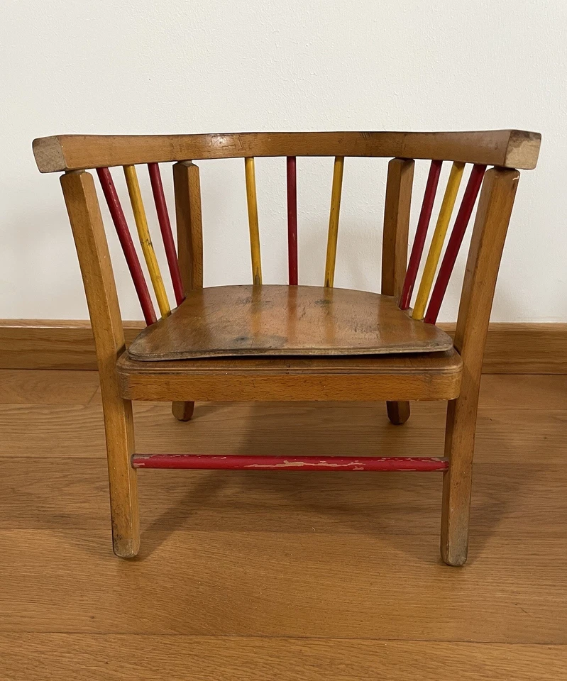 Chaise bébé Baumann Année 50 - 60 - Photo 1/4