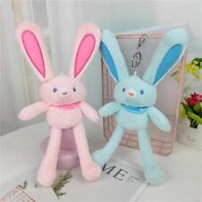 Bunny Toy Cute Pull the Legs Rabbit Schlüsselanhänger Kindergarten Geschenk Toy~