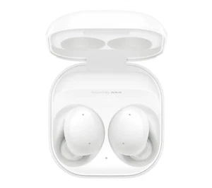 GENUINE SAMSUNG GALAXY BUDS2 BLUETOOTH WIRELESS IN EAR HEADPHONES WHITE - Picture 1 of 7