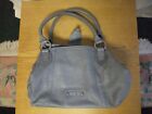 Ladies Handbag Patrick Cox, grey leather, 14x10x6"+ handles, inner pockets 3129