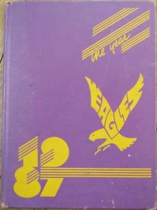 Coopertown, TN Middle School 1987 Yearbook, The Eagle, Year Book Junior High - Picture 1 of 11