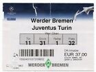 Ticket EC Werder Bremen - Juventus Turin 2005/06