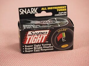 SNARK Super Tight SN-8 All Instrument Tuner / Clip On Chromatic  NOS