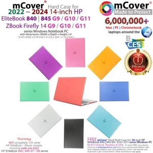 NUEVO Estuche mCover para PC Windows 2022~2024 14" HP EliteBook 840 845 G9 G10 G11 - Imagen 1 de 16