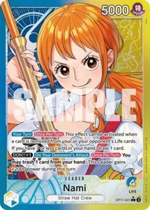 Nami (041) (Alternate Art) - A Fist of Divine Speed (OP11) NM/M - Picture 1 of 1