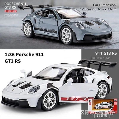 1:36 Porsche 911 GT3 RS Collection Sports Car  Model Vehicle Diecast Toy Gift - image 1 of 2