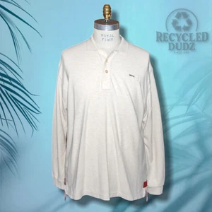 Camisa Polo Pullover Grande Orvis Algodón Pesado Mosca Pescador Informal Exterior - Imagen 1 de 8