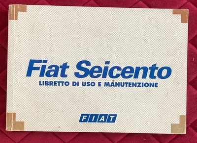 FIAT SEICENTO Libretto Uso e Manutenzione 1999 - Immagine 1 di 3