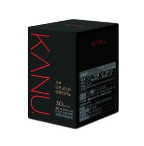 KANU Dark Roast Americano Coffee Mix 1.6g x 30 sticks - Picture 1 of 6
