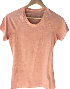 Smartwool Merino 150 Round Neck Top Tee Womens Size XS Orange Short Sleeve - Picture 1 of 18