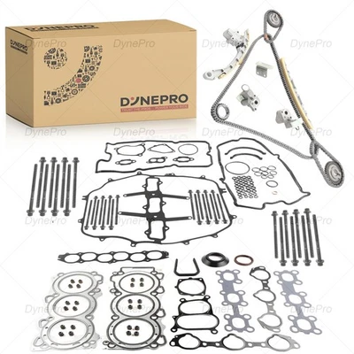 VQ35DE V6 3.5L Engine Timing chain Gasket Set For Infiniti FX35 G35 Nissan 350Z - Image 1 of 4