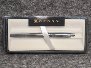 Nuevo bolígrafo Cross Stratford cromado en caja de presentación (AT0175-1) - Imagen 1 de 9