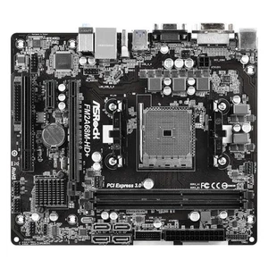 Hauptplatine ASRock Fm2a68m-hd + Buchse AMD Fm2+ 2 Slot Ddr3 Matx Aufbereitet - Bild 1 von 4