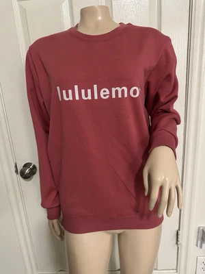 Moletom Lululemon Perfectly Oversized Crew lã tamanho 6 Chanti - Imagem 1 de 4