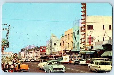 Postal Avenida Revolución Tijuana Baja California México años 60 vintage Foto 1 de 2
