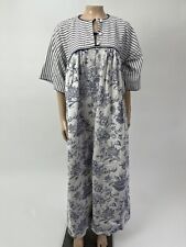 Vintage 80's David Brown California Women's dress S Gown Floral Cotton EUC KK18