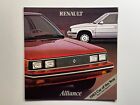 1983 Renault Alliance Cars *Original Showroom Sales Brochure* (18 Color Pages)