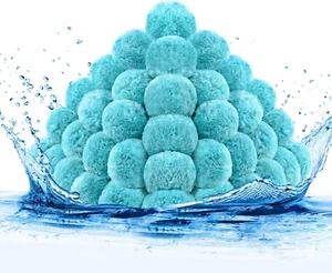 Swimming Pool Filter Balls for Sand Filter, 3.1 Lbs Reusable Sand Filter Balls - Picture 1 of 11