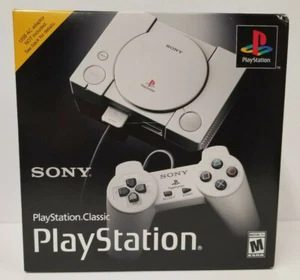 Consola Sony PlayStation Classic Gris (NTSC-U/C) SCPH-1000R 20 juegos NUEVA EN CAJA - Imagen 1 de 5