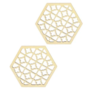 2Pcs Erhu Use Sound Windows Hexagonal Erhu Sound Windows Sound Windows Erhu - Picture 1 of 12