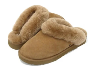 UGG CLASSIC SLIPPER II WOMEN SLIPPER SUEDE CHESTNUT US 6 /UK 4 /EU 37 / JP 23 - Picture 1 of 6
