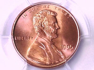 1995 P Lincoln Memorial Cent PCGS MS 67 RD 83273932 - Picture 1 of 3