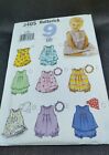 Butterick Pattern Baby Dress, Top, Romper, Panties, Hat & Hdbd SZ L/XL (O13)