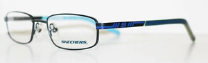 SKECHERS SK 1037 SBL SHINY BLUE New Boys Childrens Optical Eyeglass Frame - Picture 1 of 2