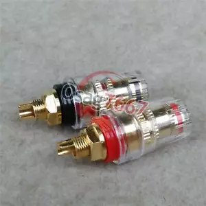 2PCs Speaker Banana Amp Terminal Long Binding Post - Picture 1 of 3