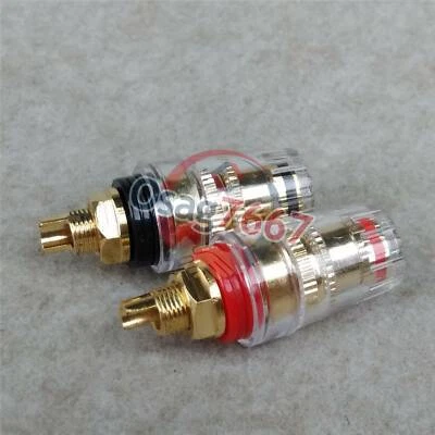 2PCs Speaker Banana Amp Terminal Long Binding Post - Image 1 of 3