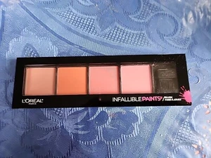 Loreal Infallible Paints Pro Artist Palette Blush Corals, Pinks, Rose Colors - Picture 1 of 12