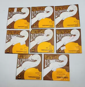 Assortimento misto di corde per violino Thomastik-Infeld lotto dominante sfuso NOS singolo - Foto 1 di 9