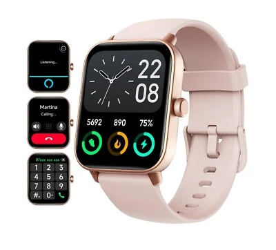 Smart Watch for Men Women - Fitness Tracker Bluetooth Call Alexa Built-in with  - Image 1 of 2