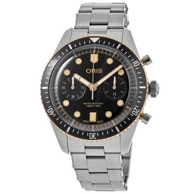 Reloj Hombre Oris Divers Automático Negro 01 771 7744 4354-07 8 21 18-PO Foto 1 de 4