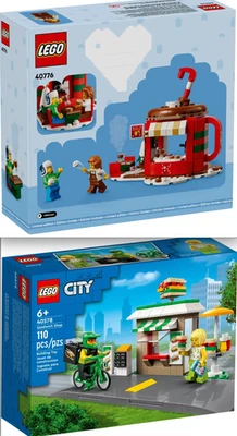 LEGO NOEL 40770 / 40578 stands de plein air NEUFS SCELLES - Photo 1/4