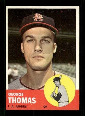 1963 Topps Set Break #98 George Thomas NR-MINT *BNCARDS* - Image 1 of 2