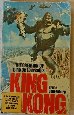 Vintage 1975 PB The Creation of Dino De Laurentiis King Kong Bruce Bahrenburg - Image 1 of 4