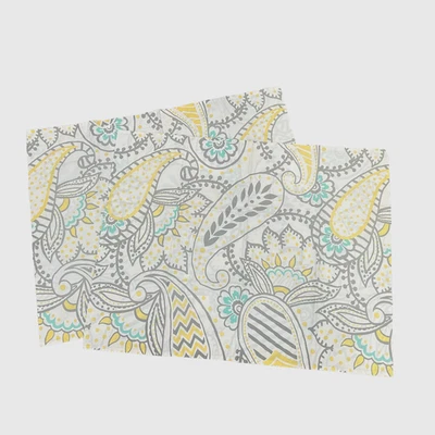 Two POTTERY BARN Teen Ana Paisley Sham Standard New Open Package - Image 1 of 3