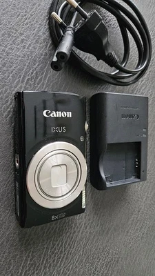 Canon IXUS 185 20.0 MP Digitalkamera - Schwarz (1803C001) - Bild 1 von 4