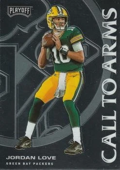 2020 Panini Playoff #CA-20 Jordan Love Call to Arms - Image 1 of 2