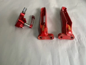 BILLET THUMB THROTTLE FOR HONDA TRX 400EX TRX 250R 450R ( Foot Pegs (USED) - Picture 1 of 5